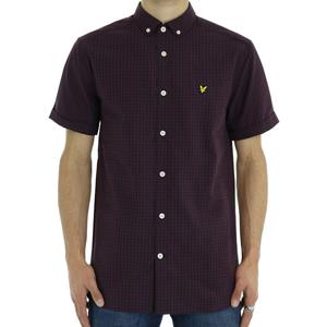 CAMICIA MANICA CORTA LYLE & SCOTT NERO